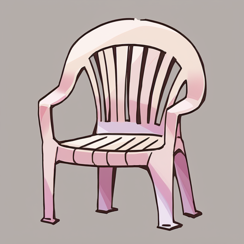 score_9, score_8_up, score_7_up, source_anime, BREAK , , no humans,  <lora:FEH-MTH-pdxl_Fp-000009:1>, , simple background, , <lora:PlasticChair_XLPD:1>, plastic chair