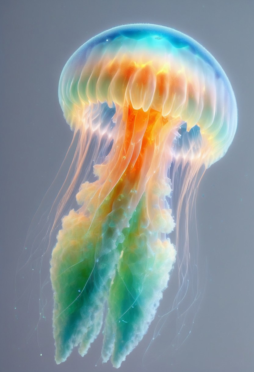 (Jellyfish:2.5),( Light colors:2.5),( Fiery:2.5),( Transparent:2.5),( Glass:2.5),( Crystal:2.5),( Cute:2.5)