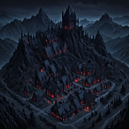 *Iszsks* *Isometric*
*Channel_42*
*Gothic* *Spooky* *Dantean* *Eerie* *Vampiric* *Crimson* *Dark* *Glow* *Outdoors* *Mountains*
