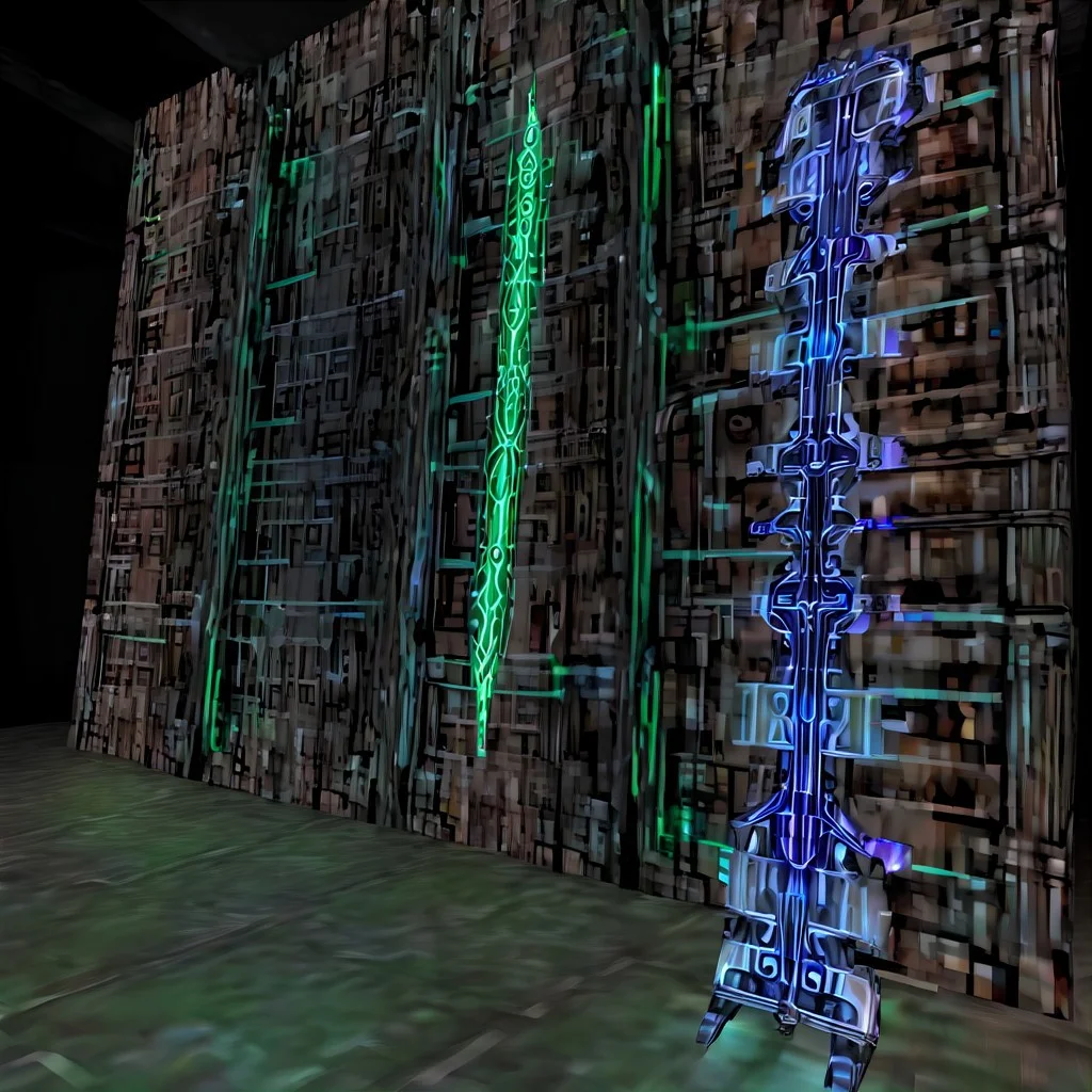 ps1 style, y2k style, y2k aesthetics, cyberisiglism, neotribal, tribal, tribals, cyberpunk, bio, metallic, neon, contemporary art
