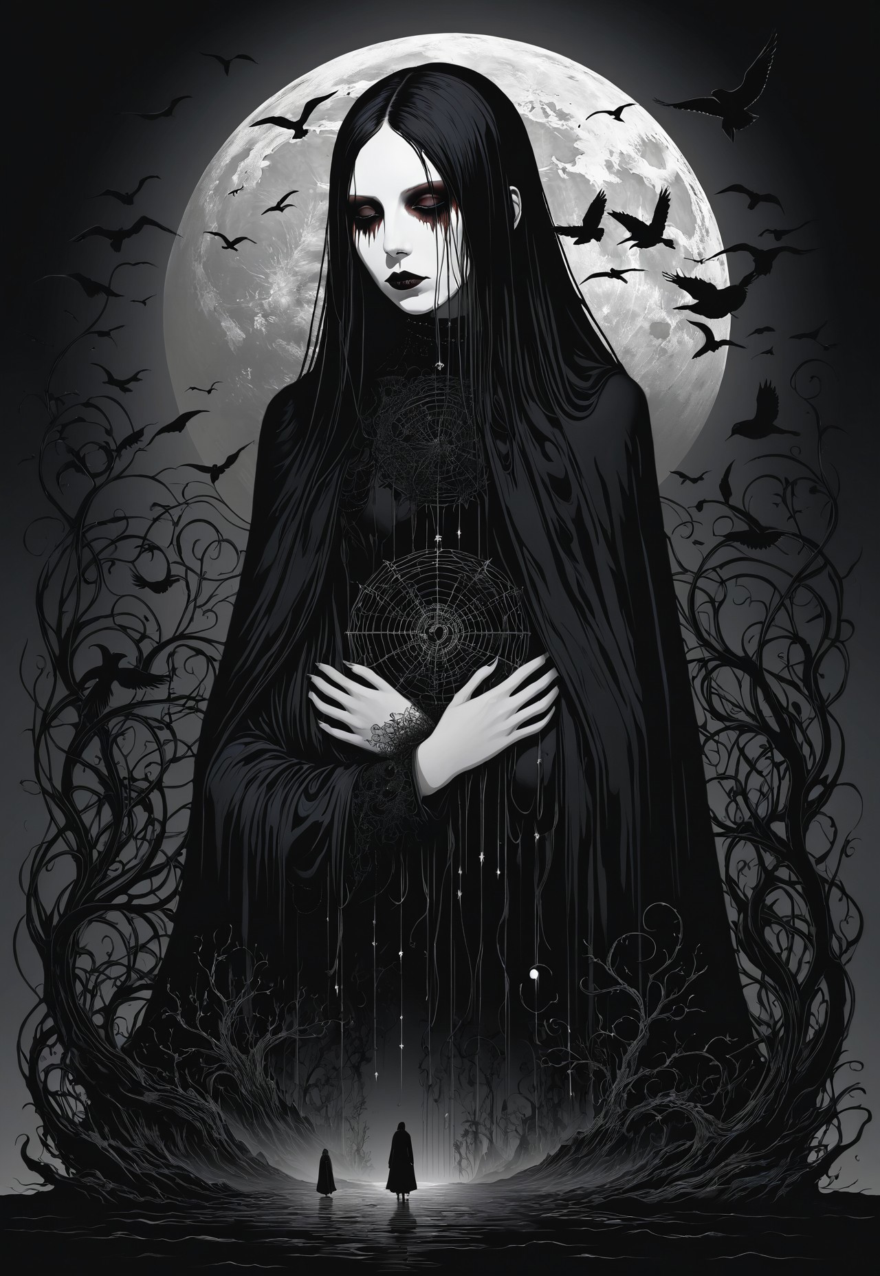 score_9, score_8_up, score_7_up, score_6_up, Blame! by Tsutomu Nihei the goth-queen chelsea wolfe 
When it's said in the dark
And you know it's always there
When it's there in your heart
But your mind is unafraid
When it's said in the dark
And you know it's never coming back
When it's there in your heart
In your mind, you set it free
easynegative, ng_deepnegative_v1_75t, 8k, highly detailed,
