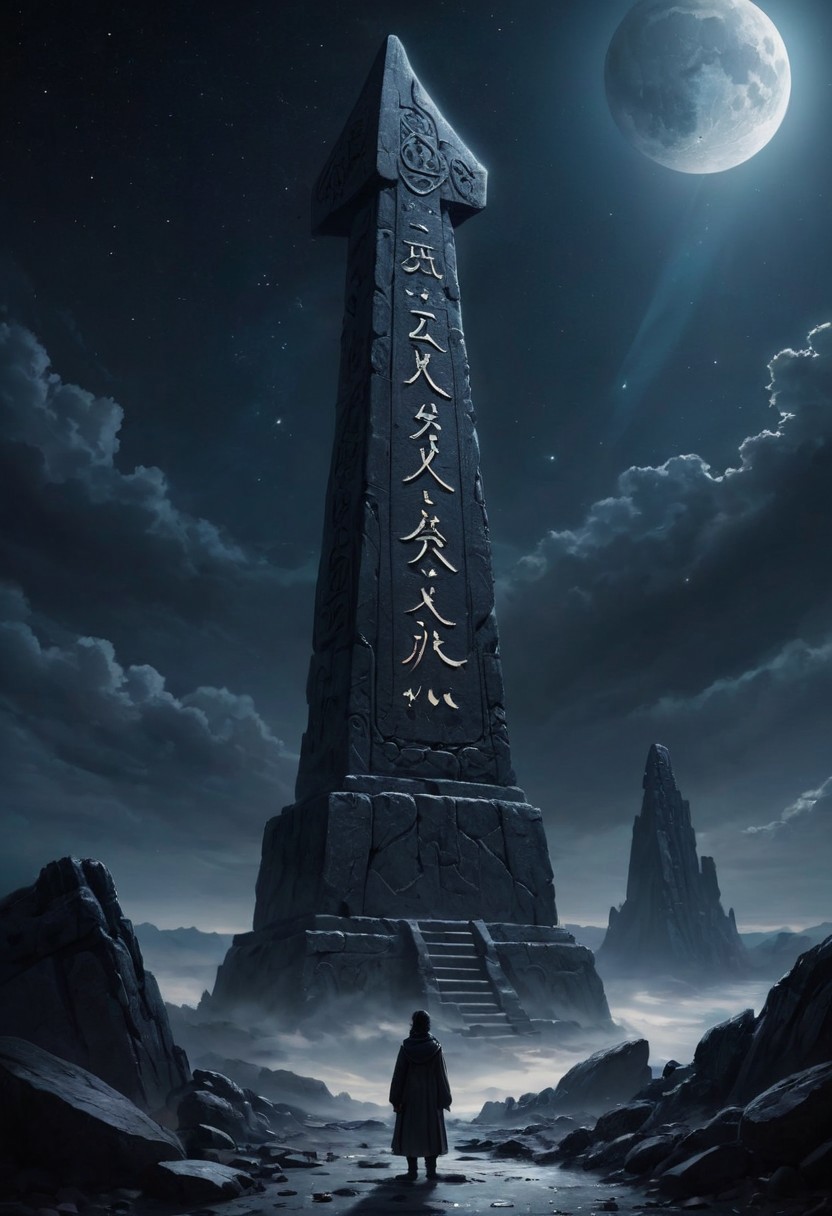 *Channel_42* *中*
*Question* *Answer* *Solace* *Peace* *Darkness* *Patient* *Waiting* *Silence* *Rest* *Isolation* *Pinnacle* *Comet* *Forbidden* *Hidden* *Runic* *Carvings*