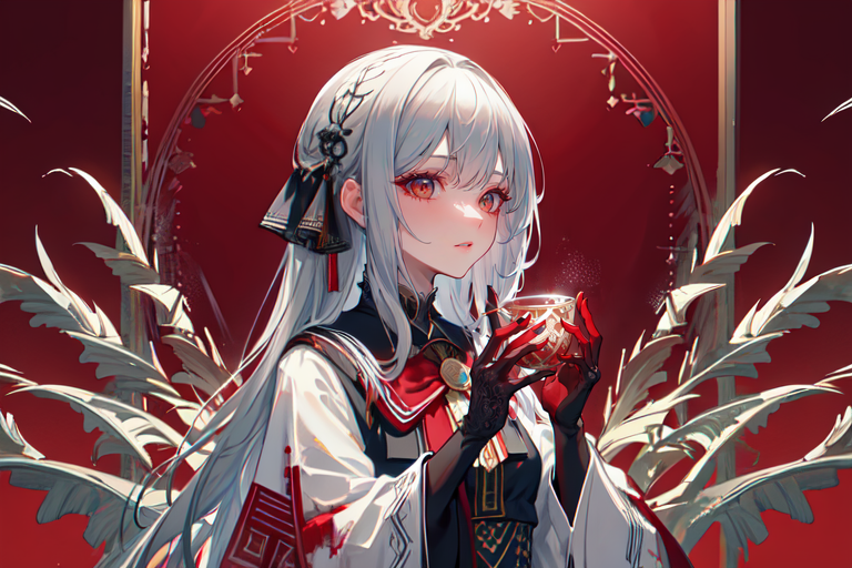 highly insanely detailed, masterpiece, top quality, best quality, highres, 4k, 8k, RAW photo, (very aesthetic, beautiful and aesthetic),  
(code_style,codestyle),(sympattern,geometric pattern), 
<lora:CodeStyle (half generic class)_564920:0.7>, 
(1girl:1.3), 1other, 
rural school,blood red background,âââ