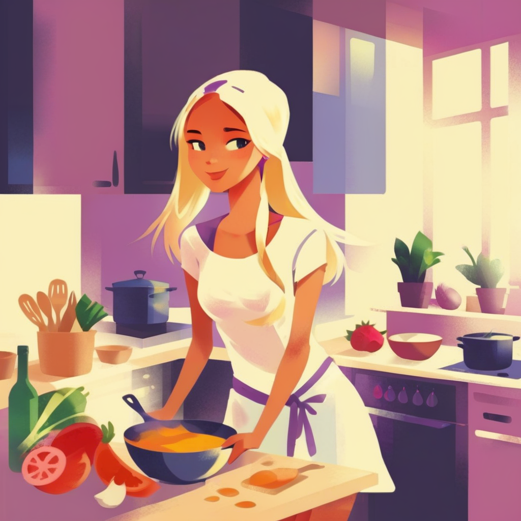 simplakart girl cooking in the kitchen
<lora:simplakart:1>
