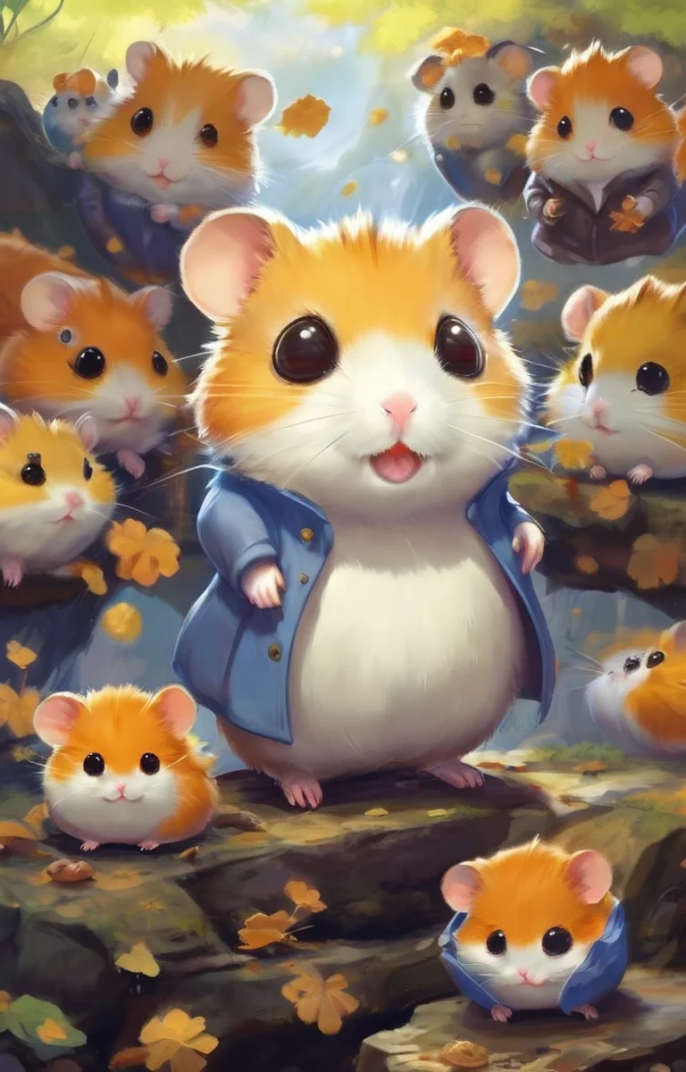 masterpiece,best quality,<lora:tbh253-sdxl:0.9>,illustration,style of Hamtaro portrait of noble man
