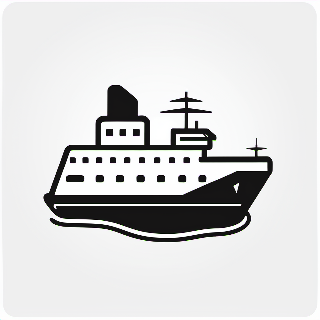 <lora:[XL]Logo:1>, ship