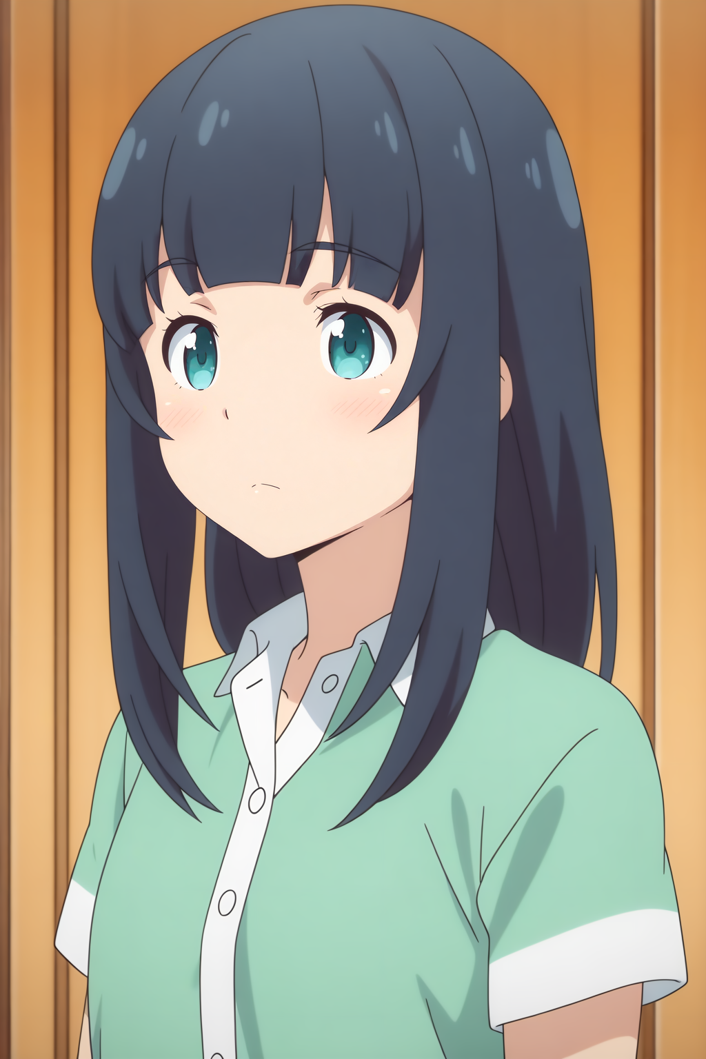 Tomoe Takasago, anime coloring <lora:Eromanga_sensei-Tomoe_Takasago-illust:0.8>