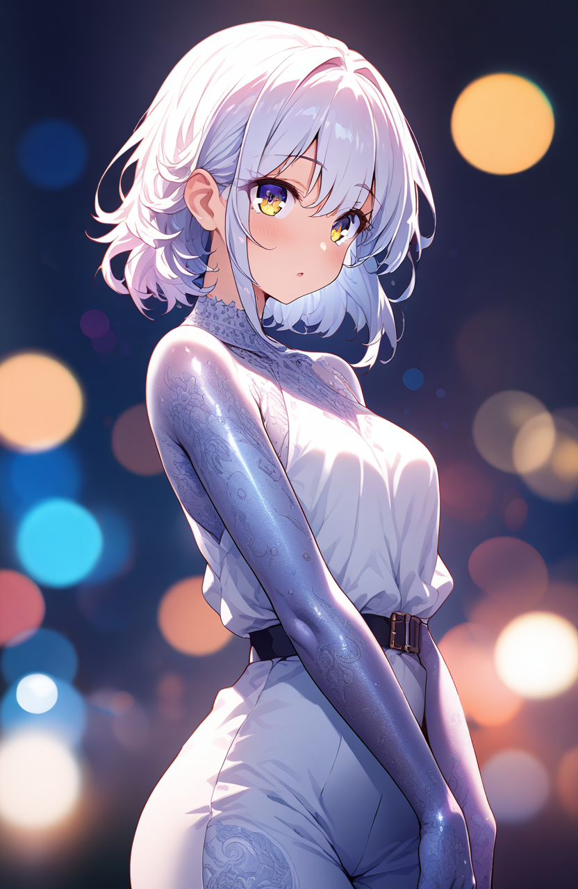 score_9,score_8_up,score_7_up,source_anime,
masterpiece, best quality, illustration, beautiful detailed shiny eyes, beautifully detailed skin, Depth of field, bokeh,highres, absurdres, ultradetailed,,
1 girl, solo
 <lora:Smooth Anime 2 Style SDXL_LoRA_Pony Diffusion V6 XL:1> <lora:pony:0.5>