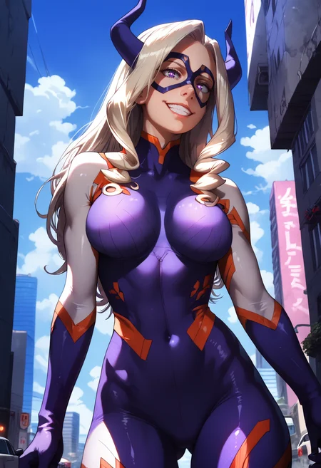 score_9, score_8_up, score_7_up, rating_questionable, 1girl, solo, giantess, slimes_mtlady, skin tight suit, long blonde hair, large breast,size difference, boobs crushing buildings, mask, sexy pose, purple eyes, sexy grin, (high quality, detailed, beautiful), detailed cinematic lighting, expressive, dynamic, skyscrapers background, laying on top of city street, low angle, <lora:SlimesMtLady:0.8>  <lora:giantess:0.3>
<lora:Smooth Anime Style LoRA XL:0.8> realistic,<lora:Expressive_H:0.8> Expressiveh  <lora:Anime Summer Days Style SDXL_LoRA_Pony Diffusion V6 XL:0.4>  <lora:Fant5yP0ny:0.5>  <lora:d3t41l3dXLP:0.3> d3t41l3d