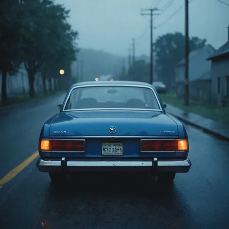 blue car,<lora:skyscaper:1>,, cinematic still, prompt . , 35mm photograph. emotional, harmonious, vignette, highly detailed, high budget, bokeh, cinemascope, moody, epic, gorgeous, film grain, grainy