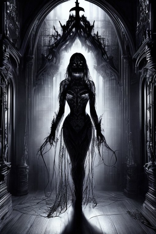 a ghostly woman in a dark gothic bedroom, late night,
all humman anatomy is completly correct, (((gothic bedroom))),
very low light,nighttime, low wattage blue neon lights  high on effects,apparition,ghost,spirit,dead,angry,aggressivplane,making it a captivating,if not spine-chilling,sight to behold.,paranormal,dark eroticism, gorgeous, yearning for what was lost with life, full view,epoxy_skull,
intricate,etherthral,paranormal,eternal,erotic horror,by sithandwesson,MJgothic,gothichorrorai,GothInt,gothicpunkai,OverallDetail,gothichorrorai,
highly detailed texture, best quality, colourful, ultra realistic image, (ultra HD quality details), fantasy, huge depth to image, detailed background,(high_budget_Hollywood_action_film_shot:0.6), moody:crisp, epic, gorgeous, movie-poster, epic lighting, deep shadows, epic skin detail,