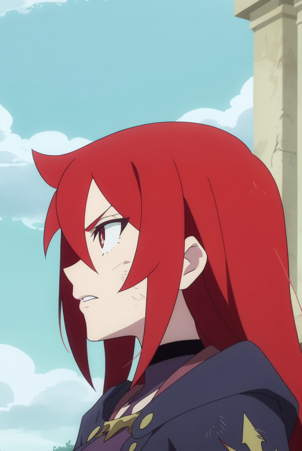 score_8_up, score_7_up, anime screencap, perfection,  Chariot du Nord, solo, upper body <lora:Little_Witch_Academia-Chariot_du_Nord-PDXL:0.8>