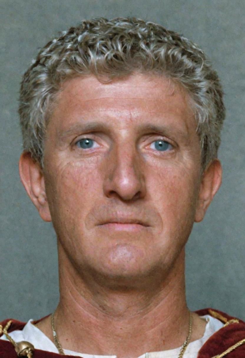 a probable photo of Emperor Claudius