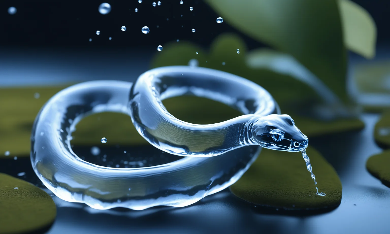<lora:watercd_xl-000008:0.7>,a transparent water elemental snake made of (watercd_xl,wavy,brightness,contortion,abstract) in pool,water eyes,water hairs,water body,splash water,water drops,no humans,long-focus,tilt-shift,outdoors,on water,full body,chinese zodiac,cutie,cute,still life,front view,facing viewer,looking at viewer,ethereal fantasy concept art,magnificent,epic,majestic,magical, emotional,harmonious,high budget,moody,epic,gorgeous,perfect lighting,realistic,photorealistic,photographic,photo (medium),real,moody lighting,volumetric lighting,reality ray tracing,8K,HDR,UHD,masterpiece,best quality,highly detailed,high resolution,finely detail,extremely detailed,ultra detailed,wallpaper