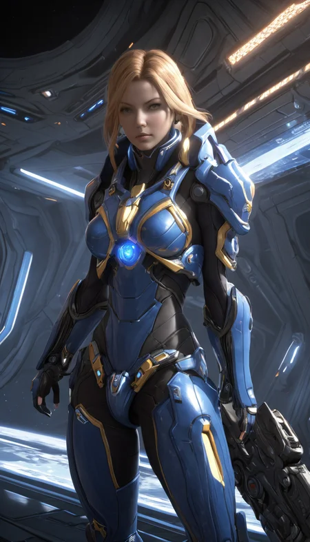 Nova, StarCraft, 1girl, cinematic scene, hero view, action pose, masterpiece, best quality, high quality, absurdres, vivid <lora:nova_xl_v1:1>