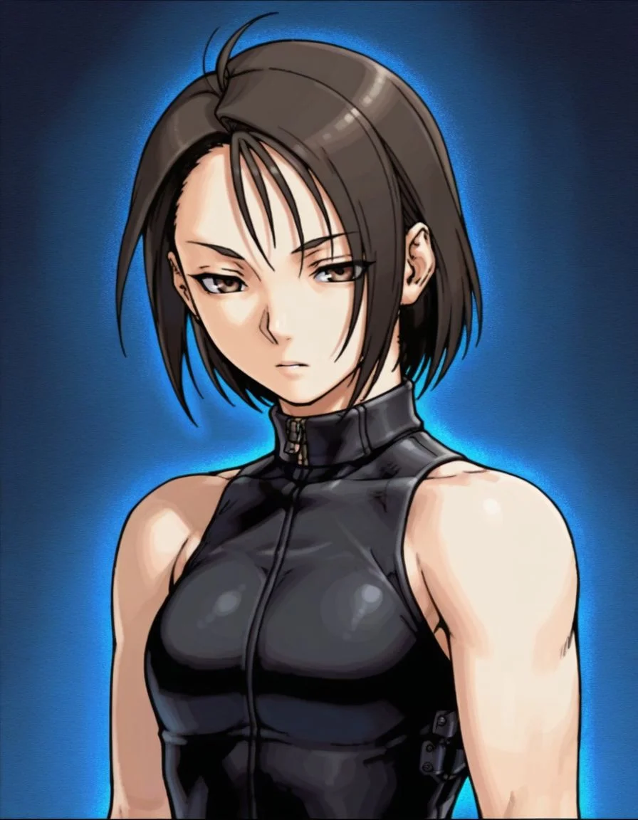 masterpiece, best quality, <lora:Akira_Kazama_Rival_Schools_-_IL:1>, 4kira, 1girl, kazama akira, (solo),