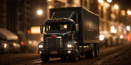 side view,intricate details, industrial truck(s) for mining displayed as a whole in the picture, professional, highly detailed . shallow depth of field, vignette, highly detailed, high budget, bokeh, cinemascope, moody, epic, gorgeous, film grain, grainy