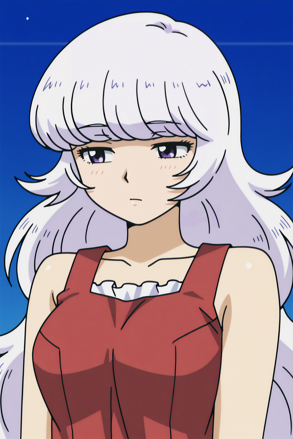 Shiho, white hair <lora:Zettai_Karen_Children_-_Shiho_-_illustrious:0.8>