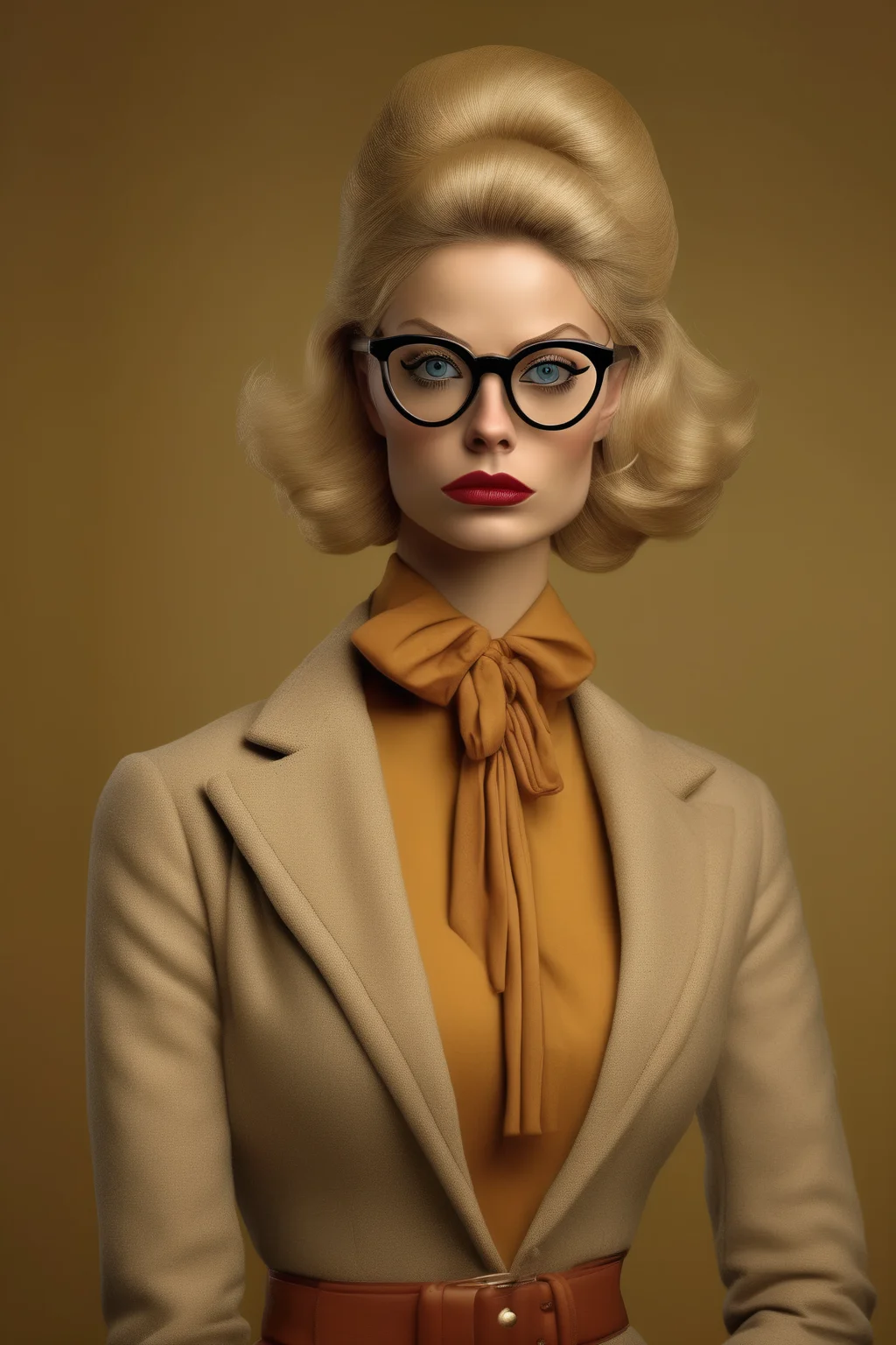 <lora:Sacha Goldberger Style:1>Sacha Goldberger Style - a blonde supermodel with eyeglasses character