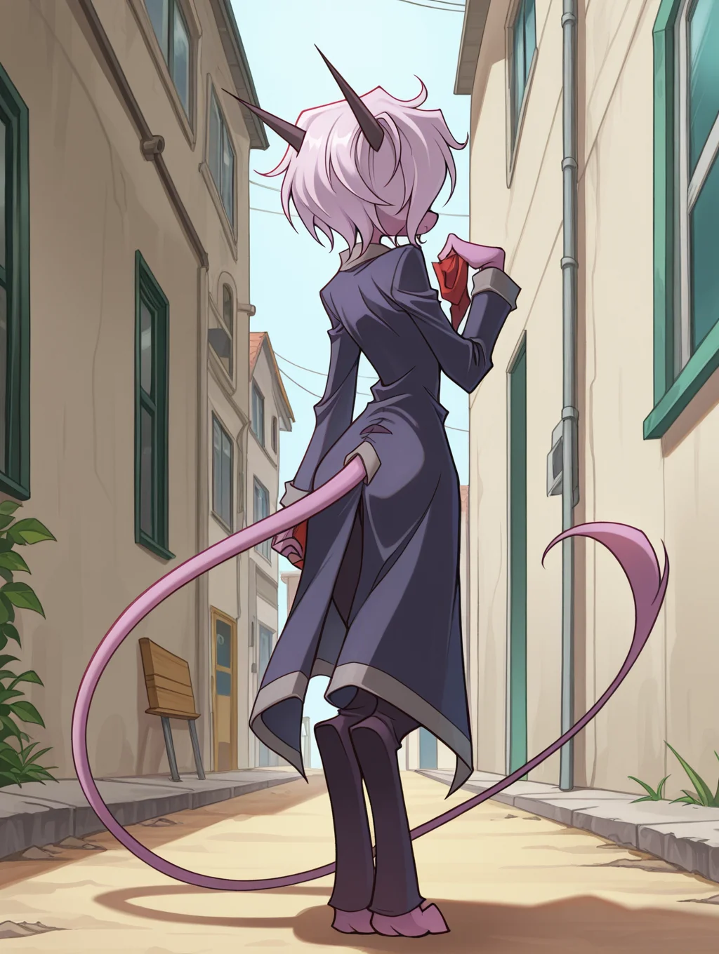 score_9, score_8_up, score_7_up,source_anime,namah_calah,
1girl,solo,furry,tail,outside,
,<lora:namah_calah_illustrious:0.8>,