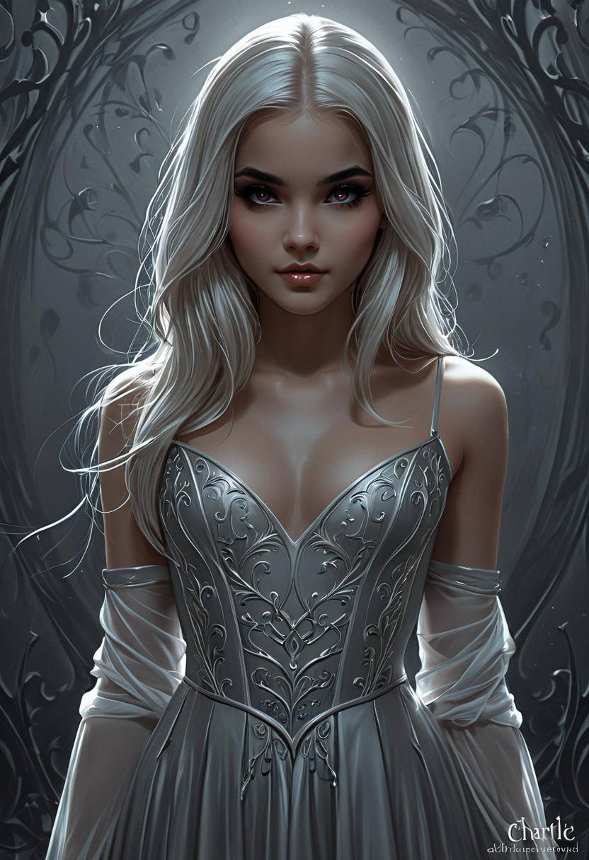 concept art <lora:CB-Gothic-000004:1>,Charlie Bowater,gothic art,<lora:Princess-SDXL:1>,Charlie Bowater, . digital artwork, illustrative, painterly, matte painting, highly detailed