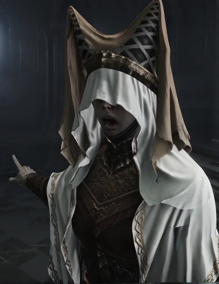score_9, score_8_up, score_7_up, intricate details, rating_safe, fantasy setting,
<lora:NightMaiden:0.85> 1girl, veil, helmet, robe, armor, gloves, cape, boots
depth of field, detailed background,
<lora:ral-chrosc-clr:0.5>, ral-chrosc-clr,
<lora:Expressive_H:0.5>, expessiveH,
<lora:xl_more_art-full_v1:0.3>,
<lora:add-detail-xl:0.3>, <lora:hand 4:0.5> hand person,
<lora:soyjack:.7> soyjack, open mouth, pointing, :o, 1girl