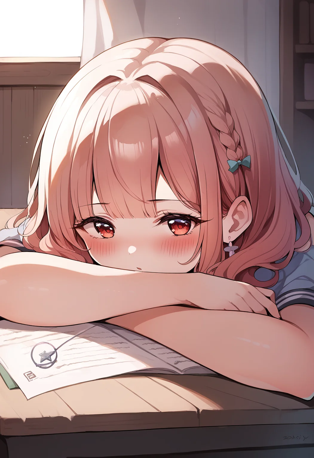 score_9, score_8_up, score_7_up,source_anime,rating_explicit,uncensored,anatomically correct,best perspective BREAK
1girl, <lora:sakstyle:0.8> sakstyle, blush, <lora:head_rest_arm_rest_pony_1:1> head rest arm rest