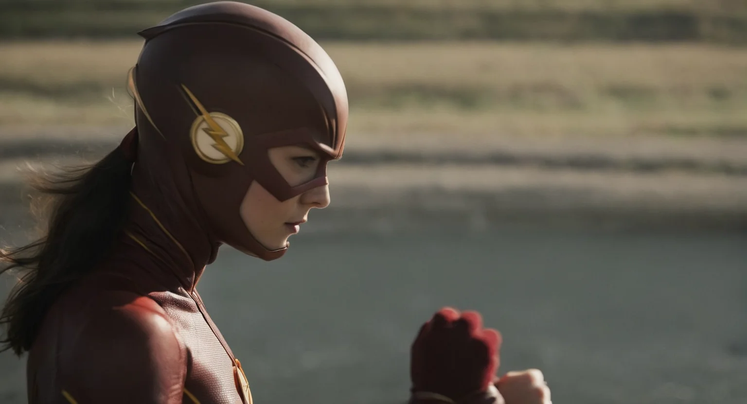 cinematic film still of Cinematic Film Footage
<lora:The Flash:1>
<lora:Cinematic Film:1>
The Flash a woman with original flash suit, shallow depth of field, vignette, highly detailed, high budget, bokeh, cinemascope, moody, epic, gorgeous, film grain, grainy