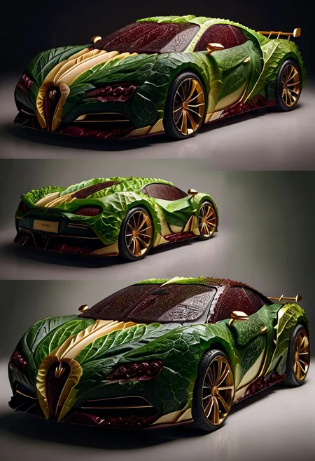 holy, dripping Green and Burgundy, Golden ratio, a luxury super car with Astonishing ral-sld, <lora:ral-sld:0.7> made out of ral-sld, elaborate, illustrious quality, exquisite color, delicate, unique, highly enhanced, very inspirational, epic, warm light