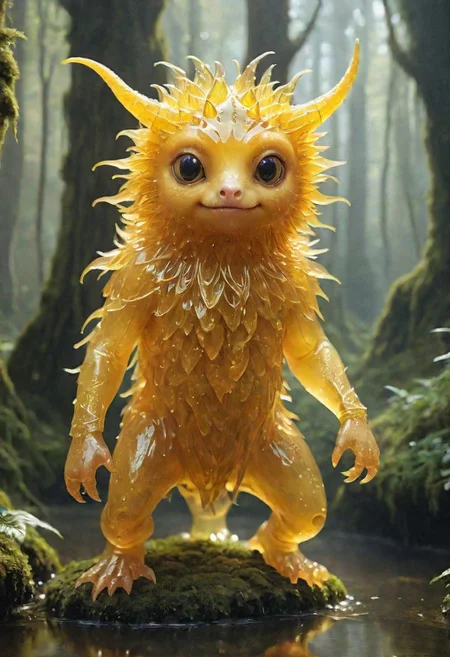 famous artwork by (magali villeneuve:1.2), detailed expressive eyes, fantasy style, the eccentric uncommon mobglow with grimegobbering vrangboodle and a vassled zibberzang that shields it from rain, it is covered in fluffy tocker and stalks carefully through the juxtafondling ponds of planet shmodderball v, where oversized lormshmog and pongfruddled jubshmurgler line the water's edge , poster art, bold lines, expressive drawing,  award winning, (intricate details, masterpiece, best quality:1.4),(Gelatine:1.3)
looking at viewer, dynamic pose
<lora:add-detail-xl:1> <lora:xl_more_art-full_v1:0.5>  <lora:NicolaSamori:0.5> in the style of nicola samori <lora:looking_at_viewer:2>