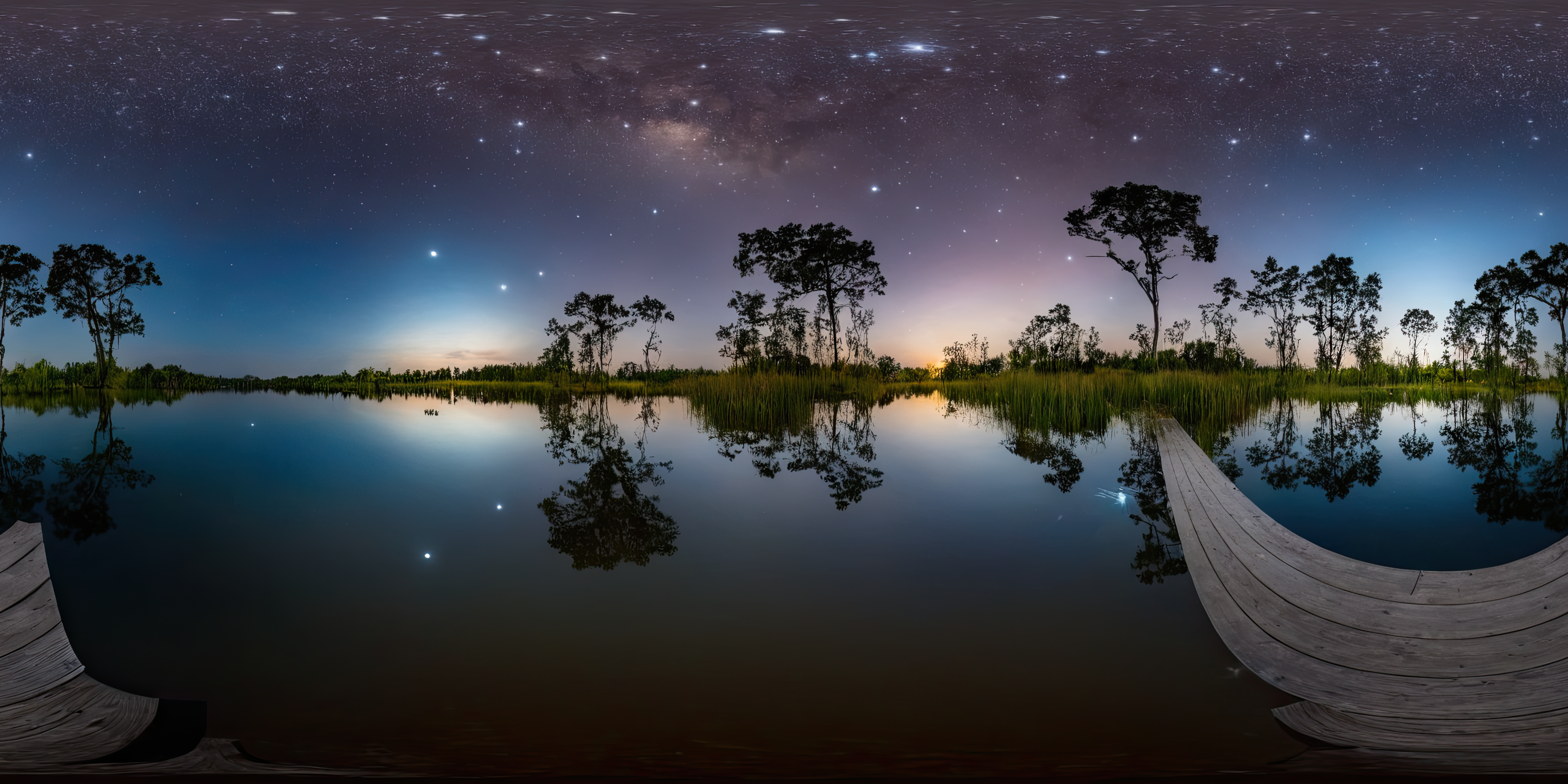 360panorama,Centered Horizon,No seams,<lora:HMSGXL_epoch_9:1>,A Sun,<lora:åå½±XL:1>,(masterpiece),(best quality),(ultra-detailed),outdoors,sky,cloud,water,tree,no humans,night,star \(sky\),nature,night sky,scenery,forest,starry sky,reflection,ripples,reflective water,illustration,disheveled hair,detailed eyes,perfect composition,moist skin,intricate details,earrings,by wlop,outdoors,sky,cloud,water,tree,no humans,night,star \(sky\),nature,night sky,scenery,forest,starry sky,reflection,ripples,reflective water,exalted,light translucent,glowing,strong colors,detailed,intricate,fine detail,cinematic,very,focused,magical,colorful,mystical,illuminated,sharp focus,