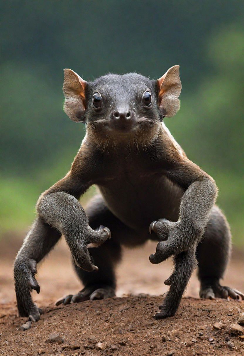a tarouco animal with four arms