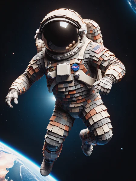 mad-shingles astronaut floating in orbit around earth, dynamic pose, cinematic shot, great lighting  <lora:Shingles_SDXL:1>, (masterpiece:1.2), best quality