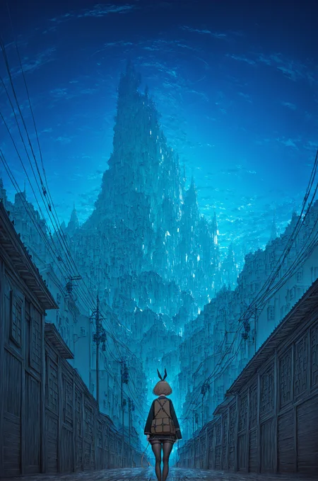 <lora:Blue_skies_Background:1> bluesky_style, blue sky, city scape, subsurface scathering, depth of field, skin pores, detailed skin, masterpiece, best quality, newest, absurdres, highres, feeling, impact, very awa, dim lighting, sidelighting, skindentation, amazing quality, scenery, very aesthetic, newest, volumetric lighting, blending, <lora:add-detail-xl:1> <lora:cfg_scale_boost:0.5> <lora:sdxl_enhance:1> <lora:spo_sdxl_10ep_4k-data_lora_webui:1>, Dedoldia Ghislaine from Mushoku Tensei