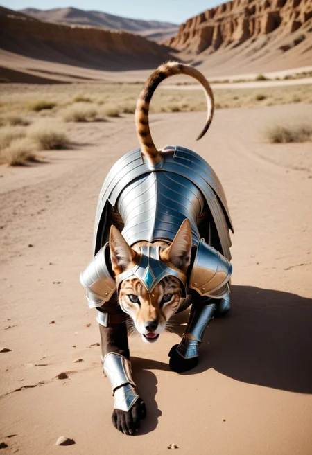 ass, tail jackal, (doggy style), doggy pose, no panties, hands and feet on the ground,
The armored Queen of jackals, female jackal, 18 years old, fur armor with diamond filigree, zoomed out:.10, raw, masterpiece, extremely detailed photo, extreme ultra best picture, extreme ultra intricate creative detail, extreme hyper realistic detail, extreme ultra hyper photo realism, extreme ultra-hyper immersive visuals, extreme 3D realistic, ultra 4080p, HD, VFX, SFX, FKAA, TXAA, RTX, SSAO, full portrait,
