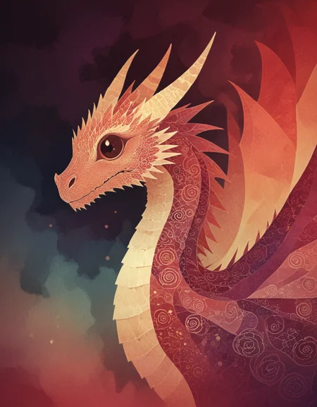 novuschroma style dragon post-impressionism <lora:135_novuschroma_1:1>, <lora:sdxl_lightning_8step_lora:1>