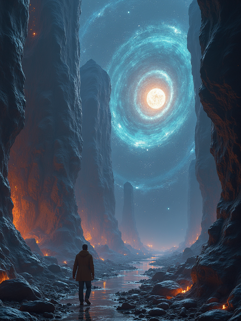 A mysterious region composed of high-dimensional space fragments. These fragments contain physical laws and phenomena beyond human imagination. Explorers will feel a strong cognitive impact in this region, as if their thinking is infinitely expanded.