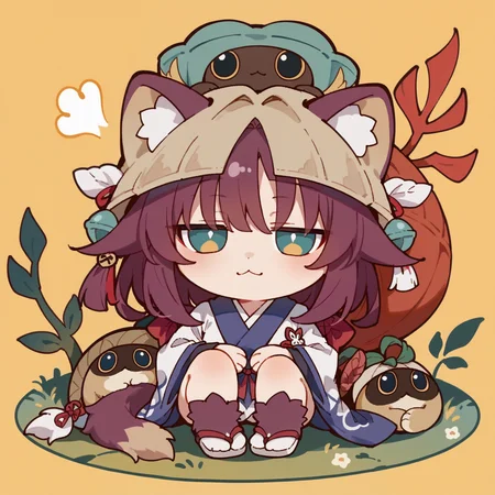 score_9, score_8_up, score_7_up, <lora:critterPickHonkaiStar_v10:1> hcrpick, animal, chibi, 1girl, Kamaitachi, animal ears, animal legs, thighhigh fur, tabi foot
<lora:V5.1_retrain:0.7>
