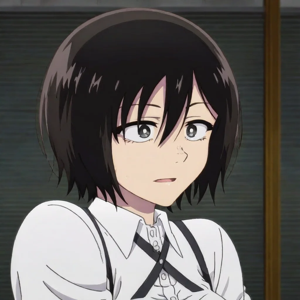 1girl, Kohakobe Midori, hair between eyes, black hair