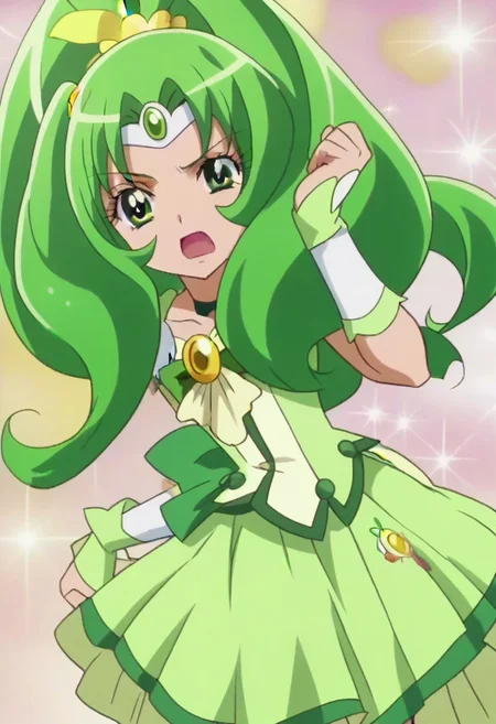detailed background, shiny skin, <lora:curemarch.pony:1>, curemarch,, , ,,,,,,anime coloring, anime screencap, 1girl,Solo ,, anime,,,,official art, Uncensored ,Unedited ,,,,