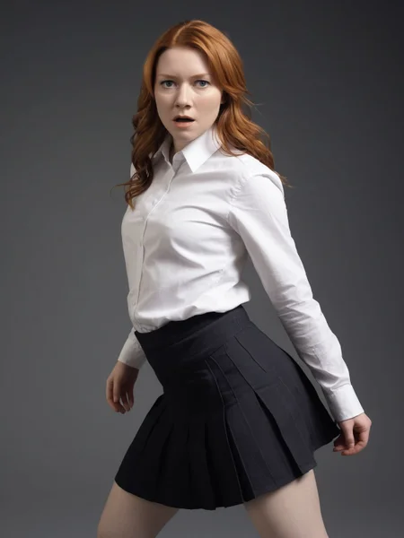 valorie woman,[medium|long] hair,white shirt,skirt,dynamic pose,gray background,
dramatic lighting,
<lora:Firecracker_v6.1_biglust:0.95>best quality, best quality,, rating_safe,clothed