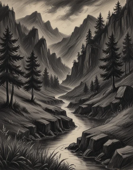 novuschroma71 Dream Landscape charcoal drawing <lora:novuschroma71 style:1>, <lora:sdxl_lightning_8step_lora:1>