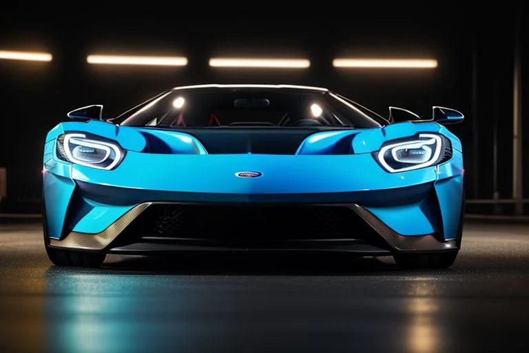 cars fantastic blue, [2017 Ford GT], speed, intricate detail ,dark background , HD. Photograph , in table((realism)), extremely high quality RAW photograph, ultra detailed photograph, sharp focus, high resolution, (detailed skin:1,3),high quality, film grain, Fujifilm XT3,(Highly Detailed), movie, (Cinematic Photo:1.3) of (Realistic:1.3)