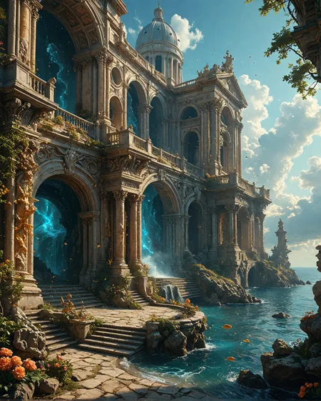 demon, quantum-foam colosseum with,
cyan fungal growths pulsing rhythmically, Brutalist titanium panels, liquid-metal staircases in, sky-city cloud banks, Neo-Futurism meets Silurian reefs style, nanite-swarm glitter clouds,
<lora:tbh124-sdxl:0.15> style of Jean-Antoine Watteau,
<lora:tbh129-sdxl:0.15> style of Michael Cheval,
<lora:Sinozick:0.15>,
<lora:add-detail-xl:0.7>,
<lora:aidmaMJ6.1_v0.5_2:0.3> aidmamj6.1,
<lora:Flux-XL_Scenery:0.15> flux-scenery,
<lora:Flux-style-xl-lora:0.15> flux-style,
8K resolution, ultra-detailed cinematic composition, contemporary concept art style, volumetric magical atmosphere with ethereal glow, rich complementary color palette, vivid gradients and chiaroscuro contrast, dynamic perspective with layered depth of field, inspiring awe-inspiring mood, Unreal Engine 5 render quality, intricate textures, flawless anatomy, rule of thirds composition, luminous highlights, surreal ambiance, award-winning illustration, harmonious balance of light and shadow, photorealistic details, ArtStation trending, chromatic accents, nostalgic futurism, dreamlike serenity, bold creativity, professional finish, sharp focus, ambient background, fascinating dynamic motion,, Baroque art style, dynamic composition, dramatic lighting, rich colors, intricate details, professional-grade execution, captures the grandeur and theatricality of the Baroque period