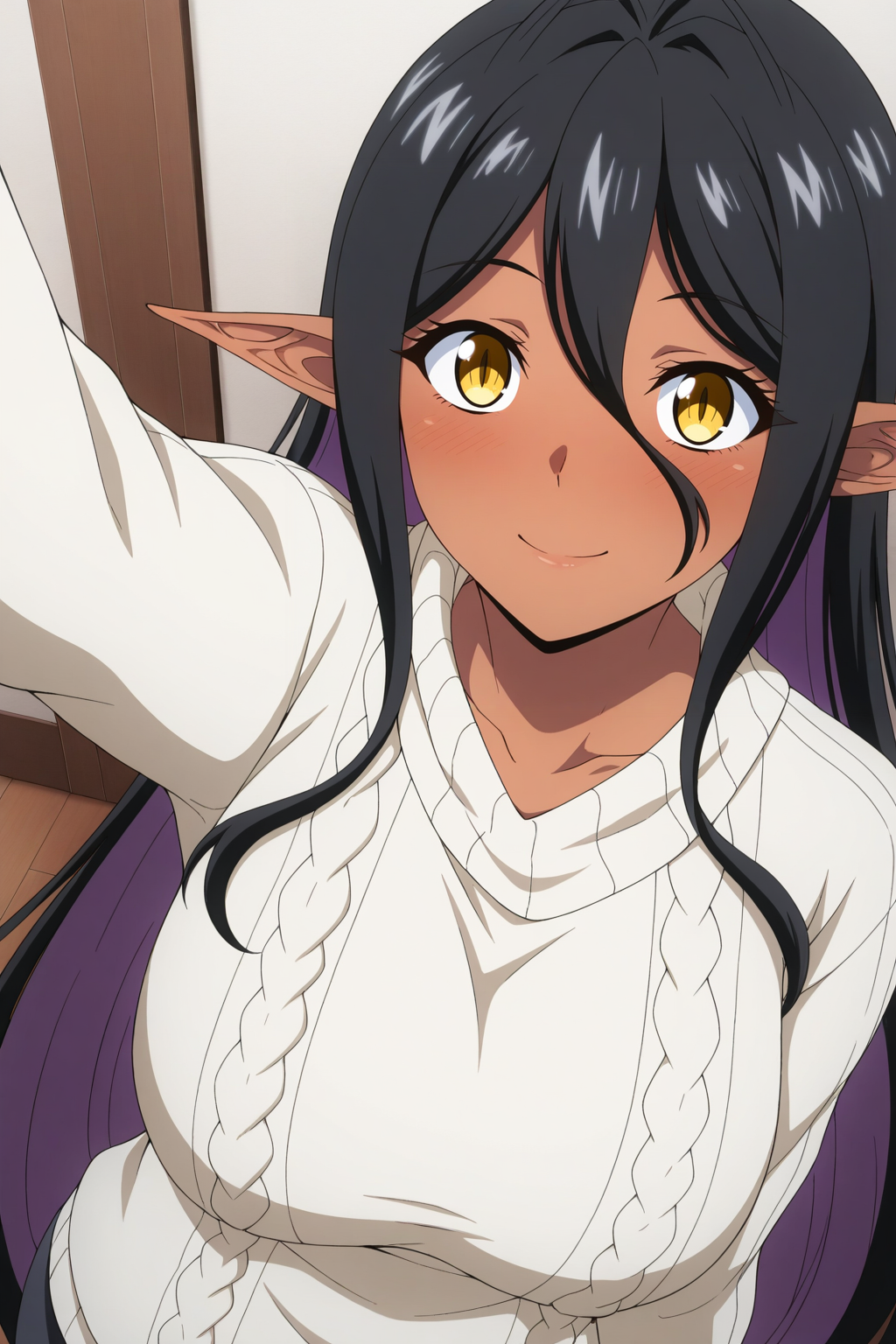 masterpiece, best quality, amazing quality, very aesthetic, absurdres, ultra detailed,
<lora:il_contrast_slider_d1 (Ð¦ÐÐÐ¢ ÐÐÐ Ð¢ÐÐÐÐ):-0.8>
<lora:Mariabelle:0.8> mariabelle, 1woman,
smile,
view from above, body is visible, portrait, selfie,