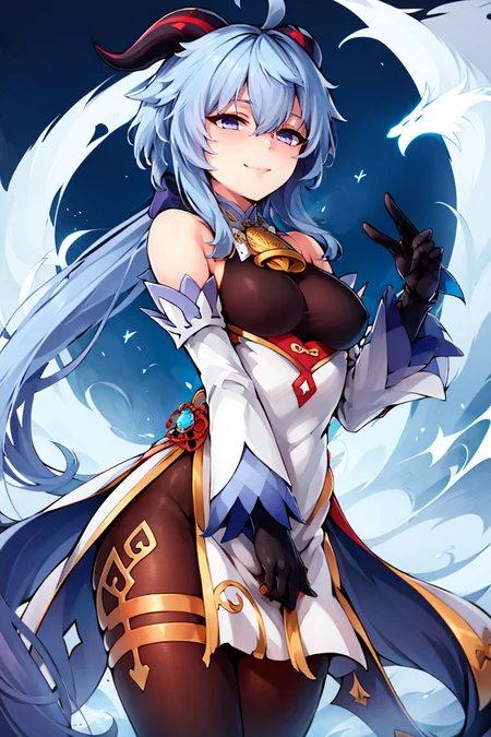 Ganyu: Cocogoat  | 甘雨 (Genshin Impact) [Illustrious & SD1.5]
