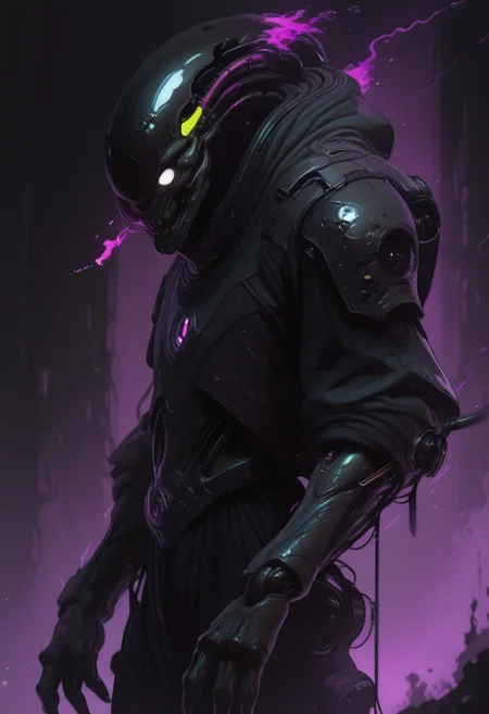 animox, a closeup, sideview, profile, face closeup, fierce biomechanical feline warrior, sleek exoskeleton, biomech plating, sharp metallic features, deep battle scars, pulsating biomechanical tubes, organic-mechanical fusion, H.R. Giger style, dark surrealism, alien-like textures, eerie skeletal structure, glowing green biomech veins, sinister mechanical feline expression, piercing biomechanical eyes, chitinous armor, high-tech plating, zone-eyes, pulsating energy trails, motion lines, dark silver-black color scheme, cinematic, moody atmosphere, high contrast, deep shadows, glossy biomechanical reflections, photorealistic rendering, intricate mechanical details, ultra-detailed, hyper-detailed, 8K UHD, absurdres, HDR, masterpiece, breathtaking feline design, dramatic lighting, volumetric lighting, rim light, God rays, glowing accents, dynamic pose, cinematic shot, soft shadows, colored highlights, beautiful color grading, extreme sharpness, ultra-sharp, detailed textures, crisp edges, motion blur, atmospheric effects, cyberpunk horror aesthetic, futuristic predator, hyperrealistic dark sci-fi, film grain, bokeh, depth of field, Octane render, Redshift render, trending on ArtStation, award-winning illustration