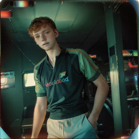 <lora:dg_Finn:1> dg_Finn-wearing-a-tracksuit-dancing-at-a-nightclub (Faded-polaroid-photo-:1.3) Analog old-faded-photo old-polaroid film-grain high-quality warm-colors colorful <lora:add_detail_v5:0.8> <lora:FujiVelvia50:0.35> <lora:color_temperature_slider_v1:1> OverallDetail <lora:Volumetric Lighting_20230531200634:0.2> volumetric-lighting backlight rim-light <lora:epi_noiseoffset2:0.25>