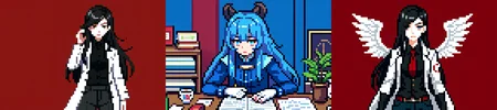 highly insanely detailed, masterpiece, top quality, best quality, highres, 4k, 8k, RAW photo, (very aesthetic, beautiful and aesthetic), 
__lazy-wildcards/cosplay-char/ShinMegamiTensei/jenna_angel/prompts__, 
<lora:zs_Jenna:0.7>, 
(1girl:1.3), 1other, 
__lazy-wildcards/dataset/background__,âââ