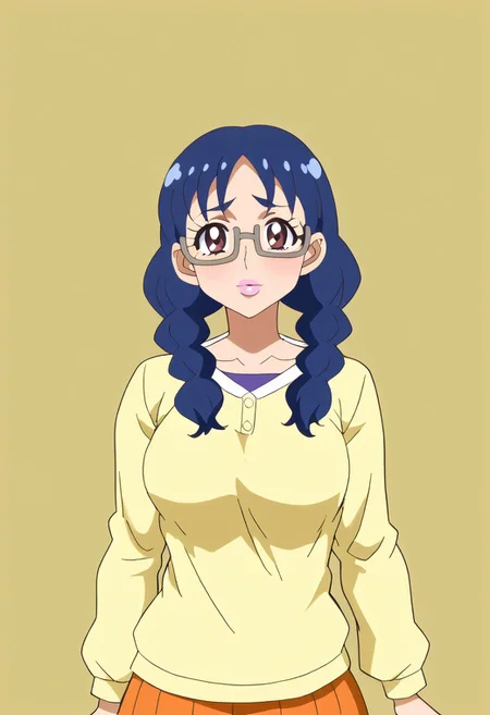 [score_9, score_8_up, score_8, score_7_up, score_6_up, score_5_up, score_4_up, source_anime, in focus + sharp focus, best quality, masterpiece, highly quality, absurdres, intricate detail + accurate details,Expressiveh,gideonscorral,by hataraki ari,lusci0usgals,nipplicious], BREAK, 
1girl, solo + female focus, yui, kawaii, lipstick, BREAK,